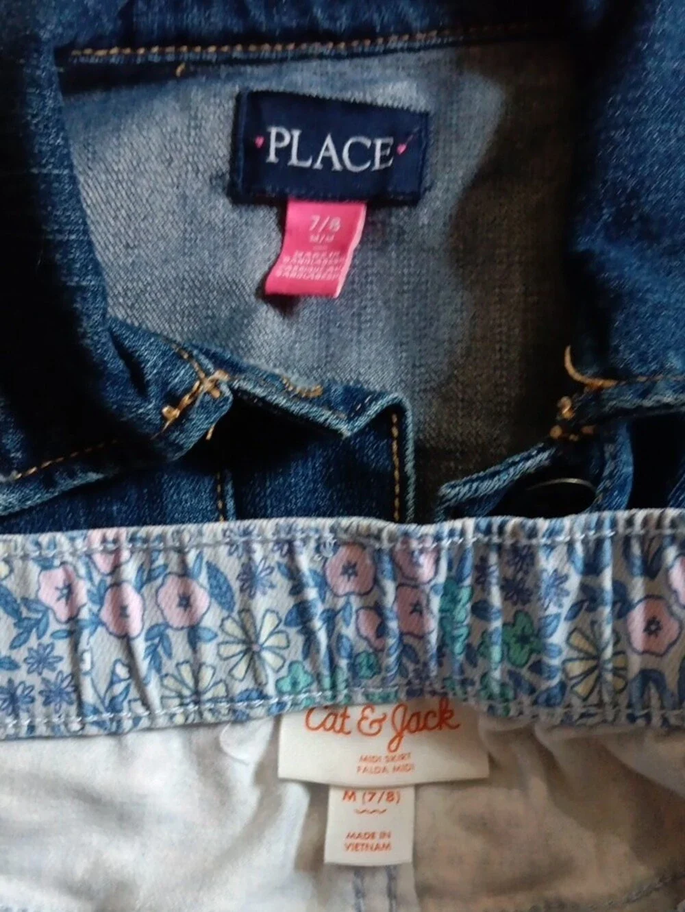 Girls Size 8 Back To School Bundle, 9 Pieces Total - Super Cute!